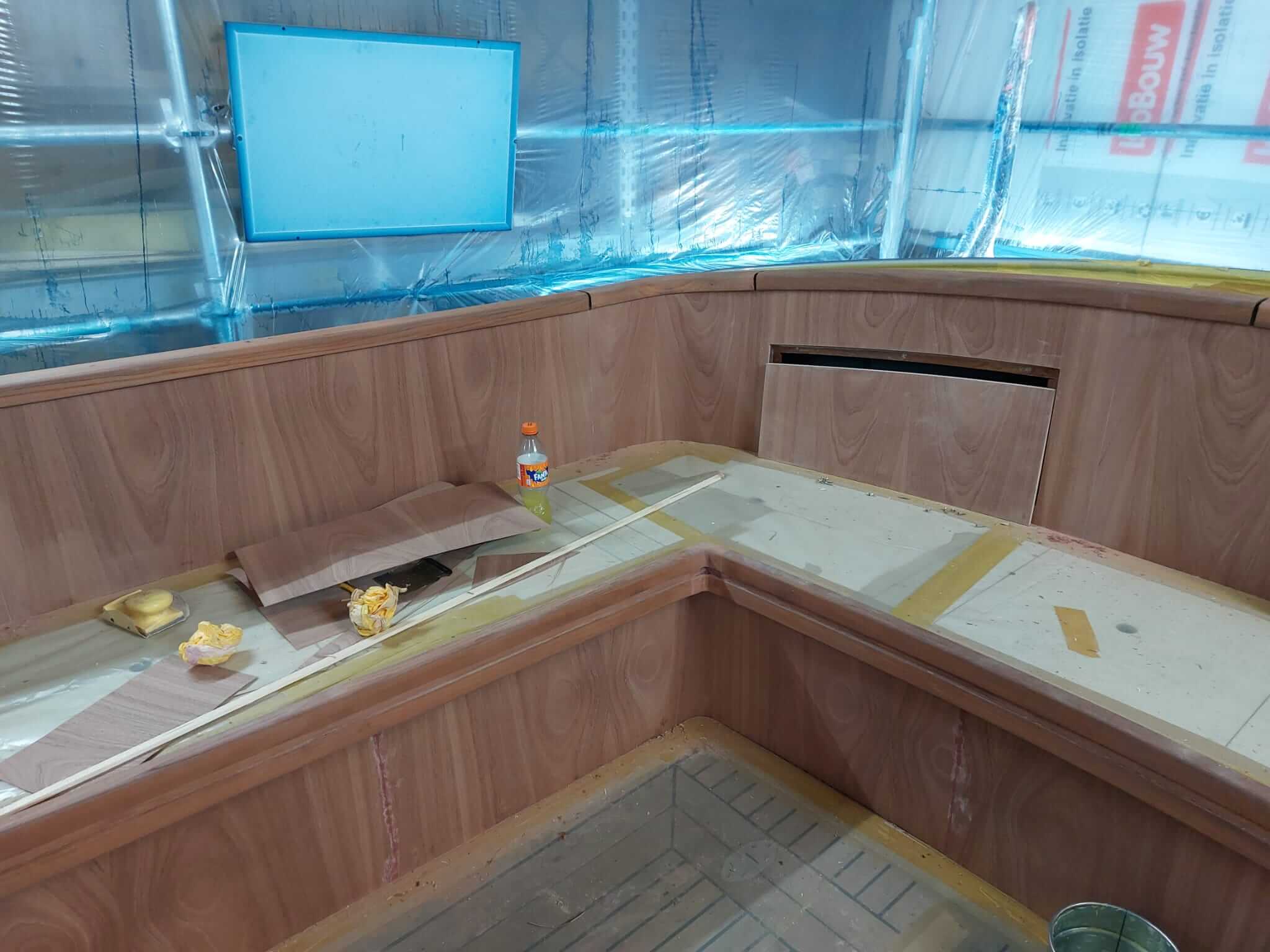 Bank refit